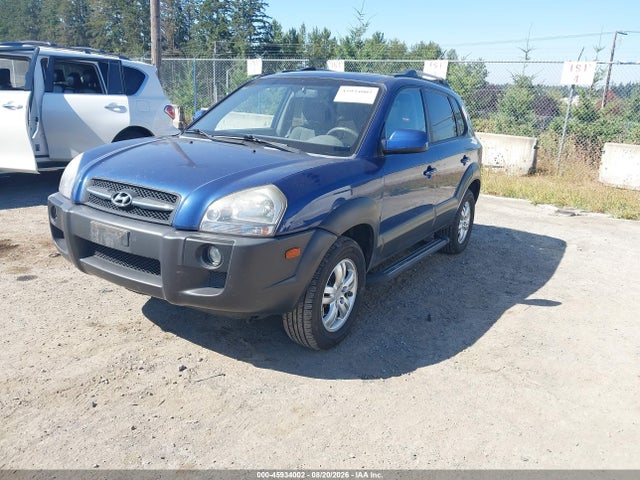 2008 Hyundai Tucson Limited V6/se მანქანა იყიდება აუქციონზე, vin: KM8JN72D08U812607, აუქციონის ნომერი: 45934002