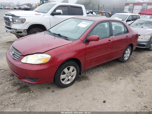 45934078 :رقم المزاد ، 1NXBR38E64Z342059 vin ، 2004 Toyota Corolla Le مزاد بيع