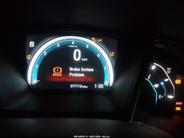 Продажа на аукционе авто 2017 Honda Civic Ex, vin: 19XFC2F80HE015935, номер лота: 45934112