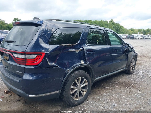 Продаж на аукціоні авто 2016 Dodge Durango Limited, vin: 1C4RDJDG2GC362655, номер лоту: 45934149