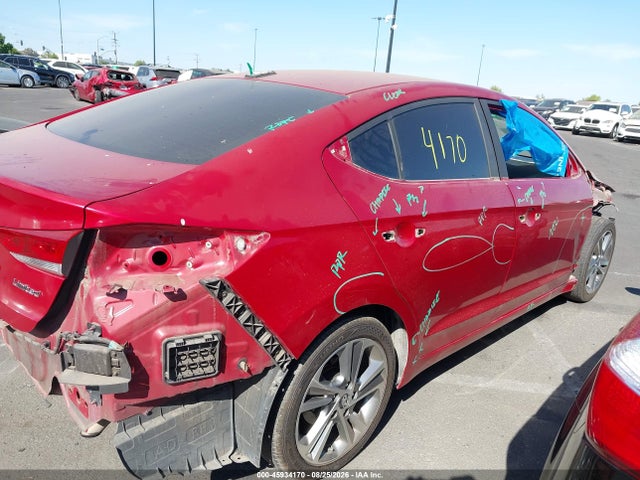 Aukcja sprzedaży 2017 Hyundai Elantra Limited, vin: KMHD84LF3HU135524, numer aukcji: 45934170