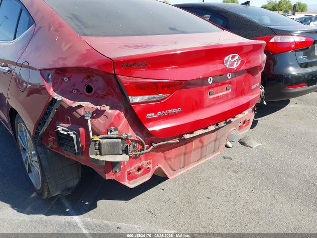 Aukcja sprzedaży 2017 Hyundai Elantra Limited, vin: KMHD84LF3HU135524, numer aukcji: 45934170