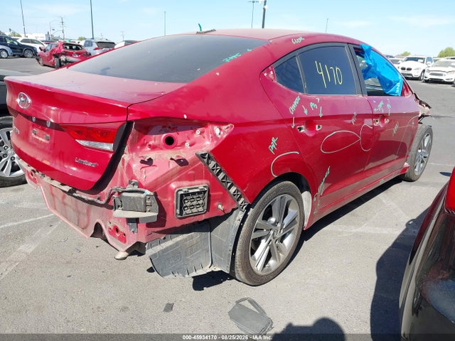 Aukcja sprzedaży 2017 Hyundai Elantra Limited, vin: KMHD84LF3HU135524, numer aukcji: 45934170