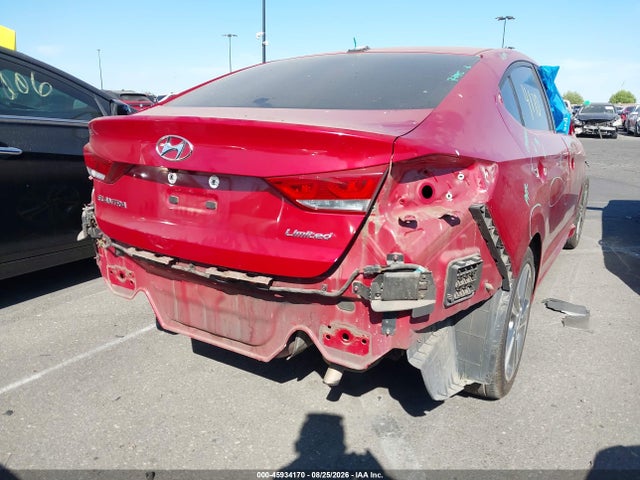 Aukcja sprzedaży 2017 Hyundai Elantra Limited, vin: KMHD84LF3HU135524, numer aukcji: 45934170