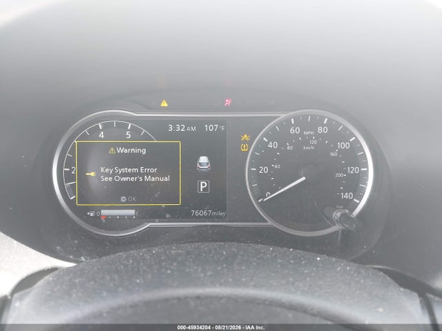 45934204 :رقم المزاد ، 3N1CP5CU7KL470586 vin ، 2019 Nissan Kicks Sr مزاد بيع