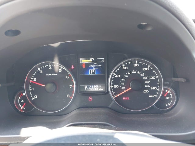 45934244 :رقم المزاد ، 4S4BRBKC5D3325454 vin ، 2013 Subaru Outback 2.5i Limited مزاد بيع