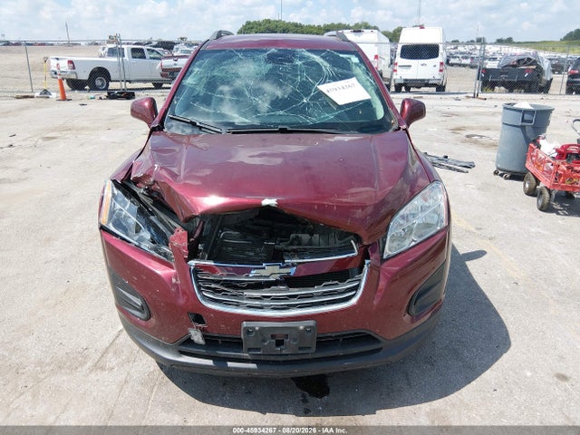 2016 Chevrolet Trax Lt მანქანა იყიდება აუქციონზე, vin: 3GNCJLSB5GL159384, აუქციონის ნომერი: 45934267
