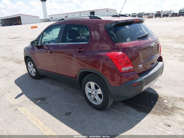 2016 Chevrolet Trax Lt მანქანა იყიდება აუქციონზე, vin: 3GNCJLSB5GL159384, აუქციონის ნომერი: 45934267