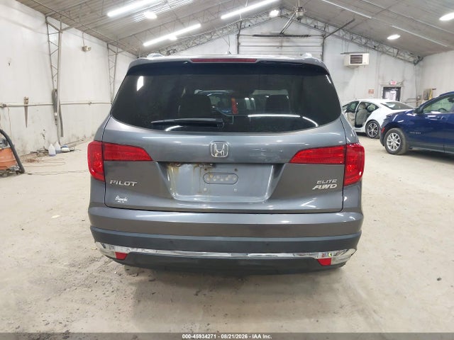 2016 Honda Pilot Elite მანქანა იყიდება აუქციონზე, vin: 5FNYF6H06GB030317, აუქციონის ნომერი: 45934271