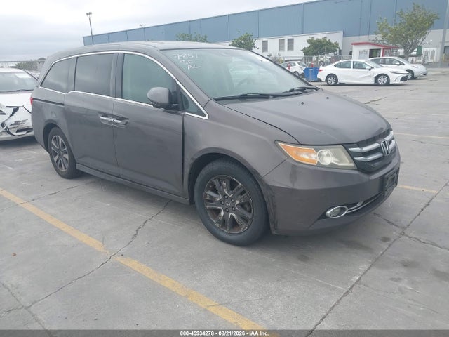 45934278 :رقم المزاد ، 5FNRL5H94EB097498 vin ، 2014 Honda Odyssey Touring/touring Elite مزاد بيع