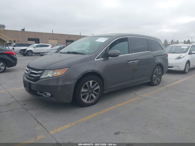 45934278 :رقم المزاد ، 5FNRL5H94EB097498 vin ، 2014 Honda Odyssey Touring/touring Elite مزاد بيع
