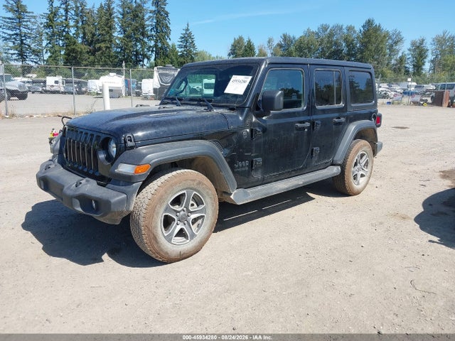 Продаж на аукціоні авто 2022 Jeep Wrangler Unlimited Sport S 4x4, vin: 1C4HJXDG7NW273442, номер лоту: 45934280