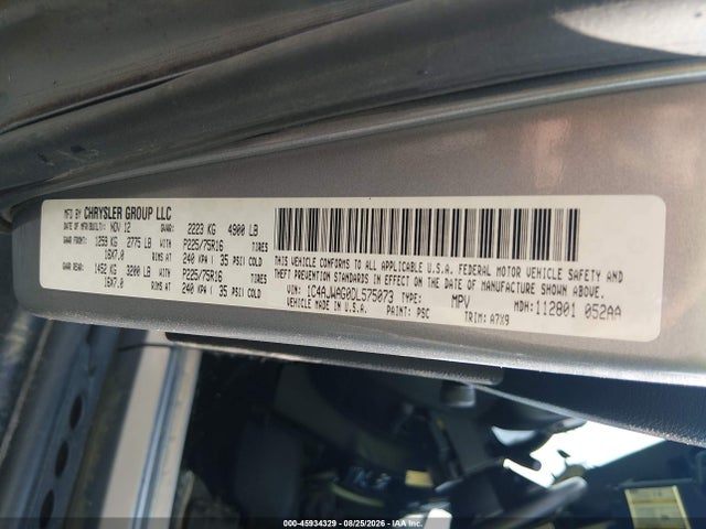 Продажа на аукционе авто 2013 Jeep Wrangler Sport, vin: 1C4AJWAG0DL575073, номер лота: 45934329