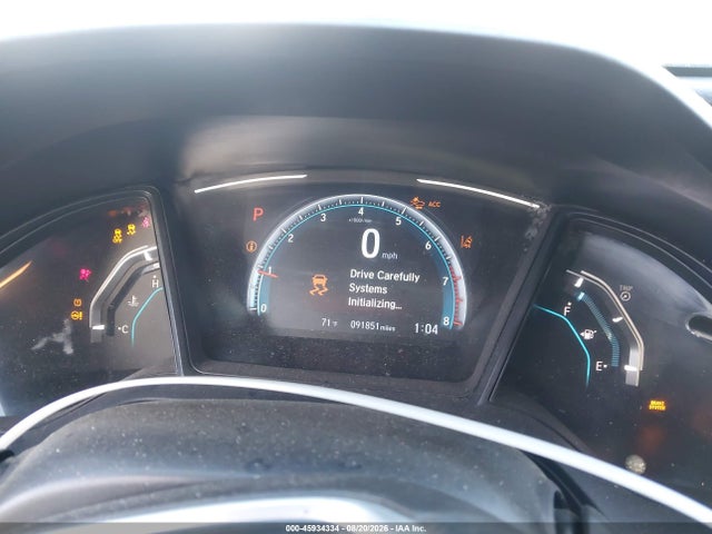 2HGFC2F60KH550100 Honda Civic Lx