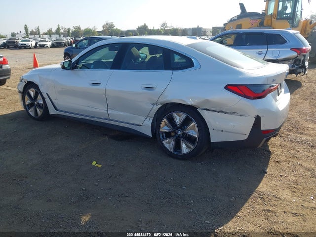 Aukcja sprzedaży 2025 Bmw I4 Gran Coupe Edrive40, vin: WBY23HD06SFT92909, numer aukcji: 45934470