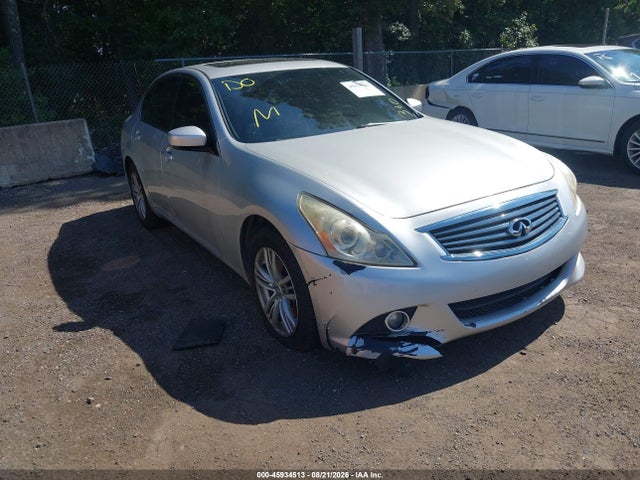 2011 Infiniti G25x მანქანა იყიდება აუქციონზე, vin: JN1DV6AR1BM650845, აუქციონის ნომერი: 45934513