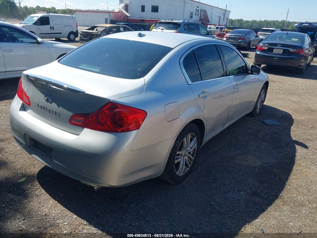 Aukcja sprzedaży 2011 Infiniti G25x, vin: JN1DV6AR1BM650845, numer aukcji: 45934513