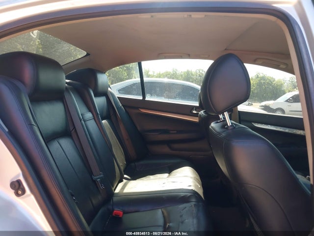 Aukcja sprzedaży 2011 Infiniti G25x, vin: JN1DV6AR1BM650845, numer aukcji: 45934513