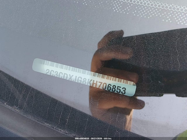 45934535 :رقم المزاد ، 2C3CDXJG8KH706853 vin ، 2019 Dodge Charger Sxt Awd مزاد بيع