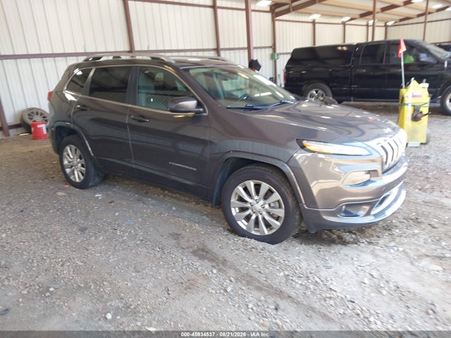 Продаж на аукціоні авто 2018 Jeep Cherokee Overland 4x4, vin: 1C4PJMJX7JD594188, номер лоту: 45934537