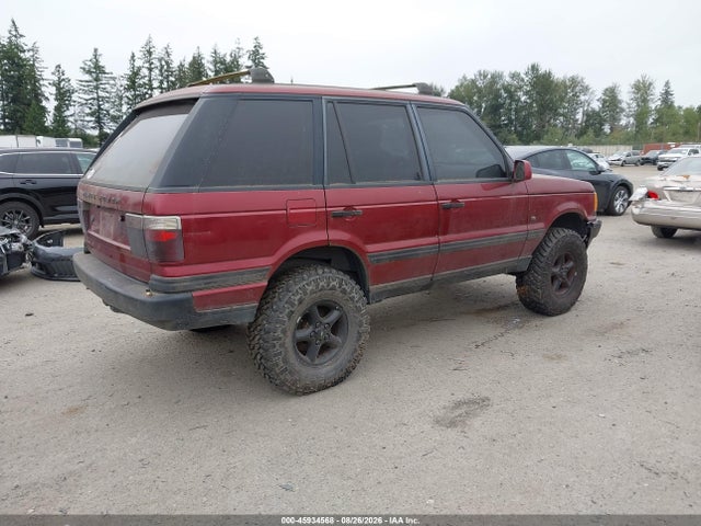 2000 Land Rover Range Rover 4.0 Se მანქანა იყიდება აუქციონზე, vin: SALPV1547YA432648, აუქციონის ნომერი: 45934568