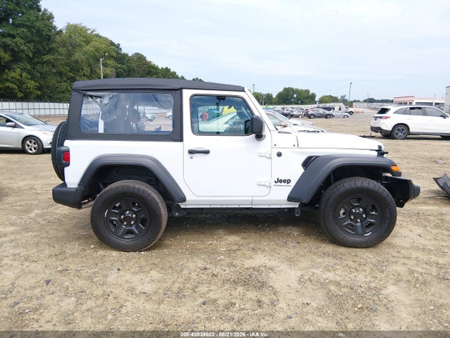 2025 Jeep Wrangler 2-door Sport 4x4 მანქანა იყიდება აუქციონზე, vin: 1C4PJXAN5SW642972, აუქციონის ნომერი: 45934603