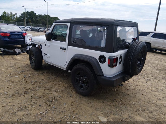 2025 Jeep Wrangler 2-door Sport 4x4 მანქანა იყიდება აუქციონზე, vin: 1C4PJXAN5SW642972, აუქციონის ნომერი: 45934603