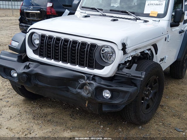2025 Jeep Wrangler 2-door Sport 4x4 მანქანა იყიდება აუქციონზე, vin: 1C4PJXAN5SW642972, აუქციონის ნომერი: 45934603