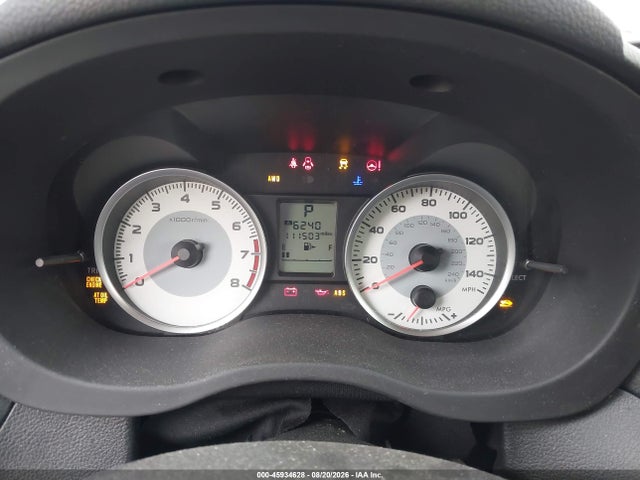 45934628 :رقم المزاد ، JF1GPAA60D2879969 vin ، 2013 Subaru Impreza 2.0i مزاد بيع