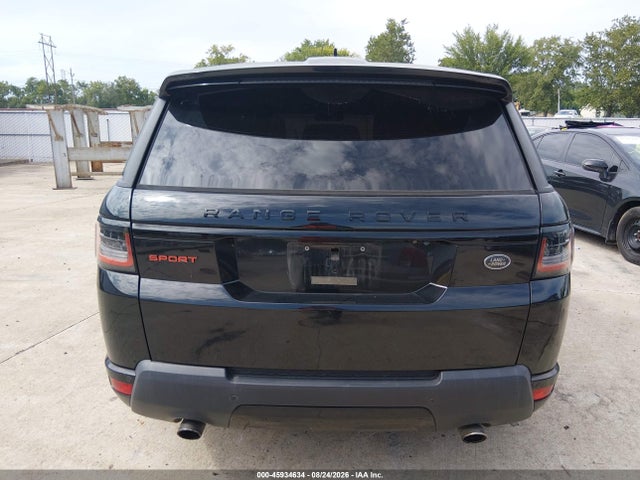 45934634 :رقم المزاد ، SALWS2PF2GA598860 vin ، 2016 Land Rover Range Rover Sport 3.0l V6 Supercharged Hse مزاد بيع