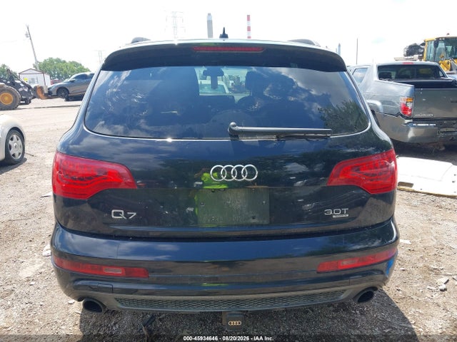 45934646 :رقم المزاد ، WA1DGAFE8FD015508 vin ، 2015 Audi Q7 3.0t S Line Prestige مزاد بيع