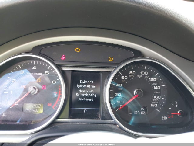 45934646 :رقم المزاد ، WA1DGAFE8FD015508 vin ، 2015 Audi Q7 3.0t S Line Prestige مزاد بيع