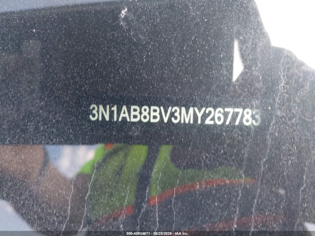 Aukcja sprzedaży 2021 Nissan Sentra S Xtronic Cvt, vin: 3N1AB8BV3MY267783, numer aukcji: 45934671