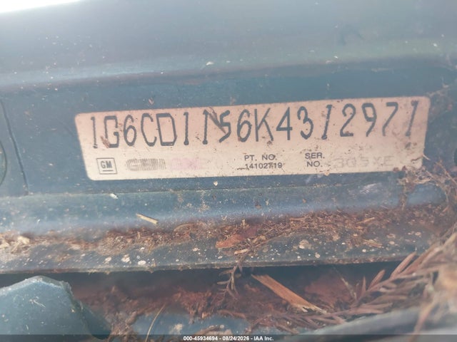 Продажа на аукционе авто 1989 Cadillac Deville, vin: 1G6CD1156K4312971, номер лота: 45934694