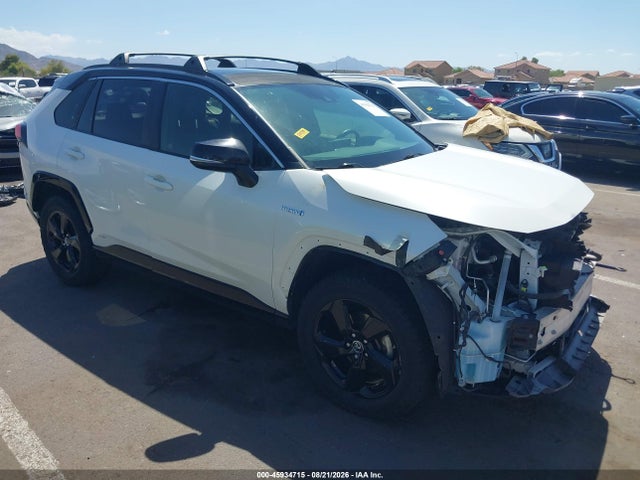 2019 Toyota Rav4 Hybrid Xse მანქანა იყიდება აუქციონზე, vin: JTMEWRFV3KD516313, აუქციონის ნომერი: 45934715