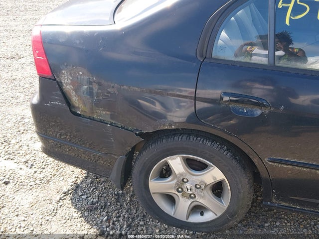 45934737 :رقم المزاد ، 2HGES26874H588586 vin ، 2004 Honda Civic Ex مزاد بيع