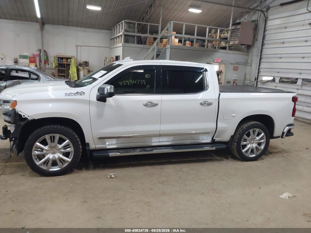 Aukcja sprzedaży 2022 Chevrolet Silverado 1500 4wd  Short Bed High Country, vin: 1GCUDJED8NZ559029, numer aukcji: 45934739