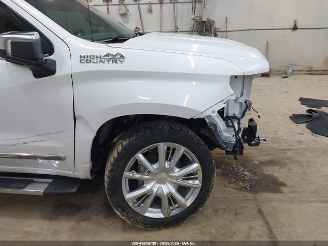 Aukcja sprzedaży 2022 Chevrolet Silverado 1500 4wd  Short Bed High Country, vin: 1GCUDJED8NZ559029, numer aukcji: 45934739