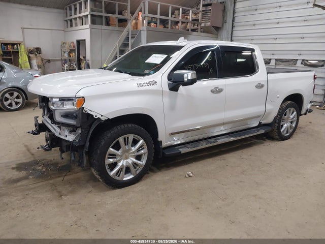 Aukcja sprzedaży 2022 Chevrolet Silverado 1500 4wd  Short Bed High Country, vin: 1GCUDJED8NZ559029, numer aukcji: 45934739