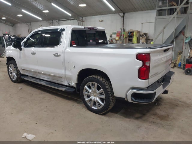 Aukcja sprzedaży 2022 Chevrolet Silverado 1500 4wd  Short Bed High Country, vin: 1GCUDJED8NZ559029, numer aukcji: 45934739