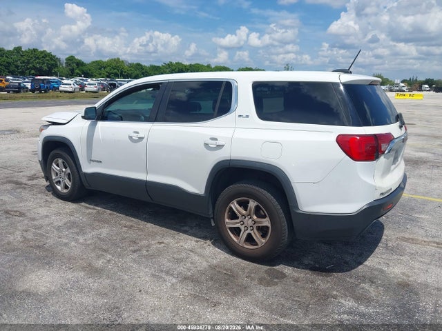 Продажа на аукционе авто 2018 Gmc Acadia Sle-1, vin: 1GKKNKLA1JZ149108, номер лота: 45934779
