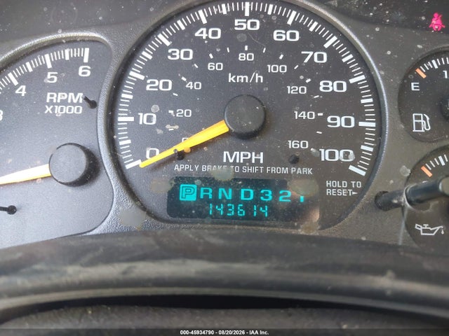 Продажа на аукционе авто 2001 Chevrolet Suburban 1500 Lt, vin: 1GNFK16T21J244635, номер лота: 45934790