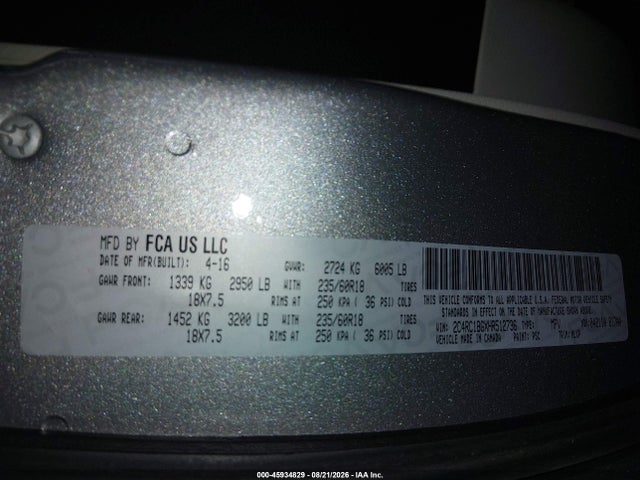 Chrysler Pacifica Touring-l 2017 2C4RC1BGXHR512736 Image 9