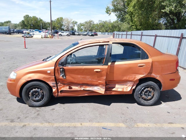 45934864 :رقم المزاد ، KL1TD56676B556448 vin ، 2006 Chevrolet Aveo Ls مزاد بيع