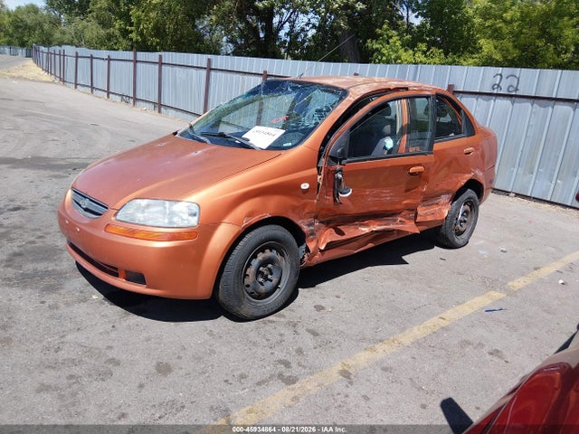45934864 :رقم المزاد ، KL1TD56676B556448 vin ، 2006 Chevrolet Aveo Ls مزاد بيع