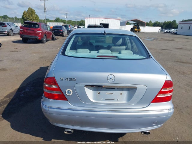 Продаж на аукціоні авто 2002 Mercedes-benz S 430, vin: WDBNG70J02A299827, номер лоту: 45934945