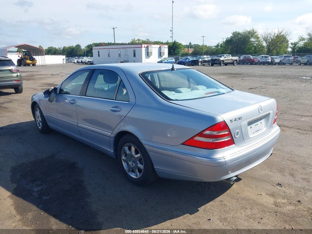 Продаж на аукціоні авто 2002 Mercedes-benz S 430, vin: WDBNG70J02A299827, номер лоту: 45934945