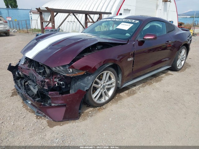 2018 Ford Mustang Gt მანქანა იყიდება აუქციონზე, vin: 1FA6P8CF8J5135726, აუქციონის ნომერი: 45934971