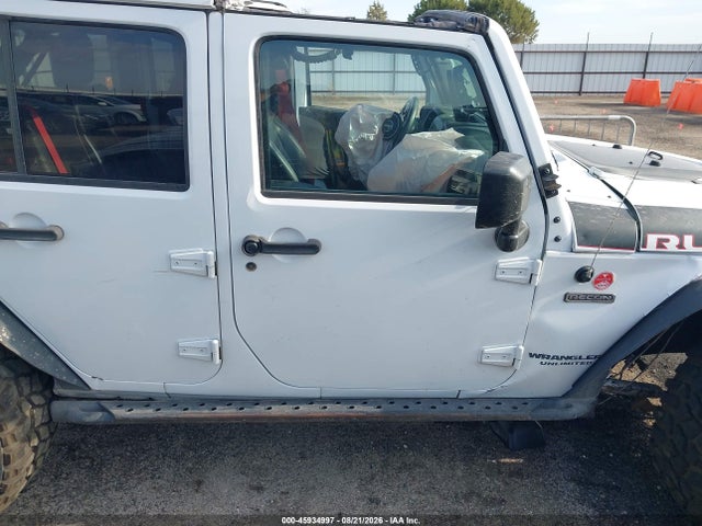 45934997 :رقم المزاد ، 1C4BJWFG4HL619935 vin ، 2017 Jeep Wrangler Unlimited Rubicon Recon 4x4 مزاد بيع