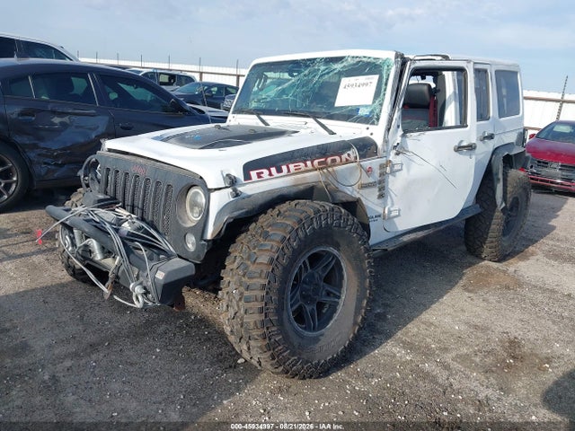 45934997 :رقم المزاد ، 1C4BJWFG4HL619935 vin ، 2017 Jeep Wrangler Unlimited Rubicon Recon 4x4 مزاد بيع